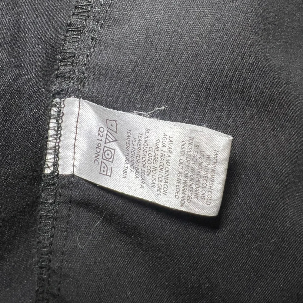 Purple Label by Healing Hands Faith Women's M Scrub Lab Coat Black 5053 Medical - Picture 4 of 8